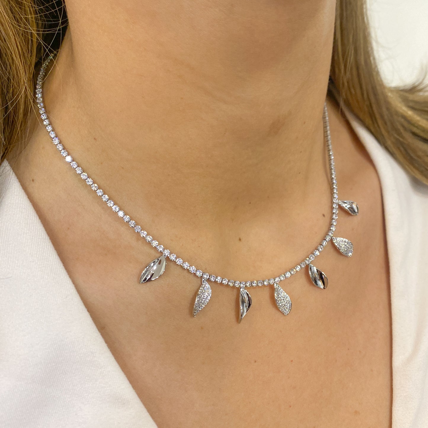 Collar KAMO Plateado