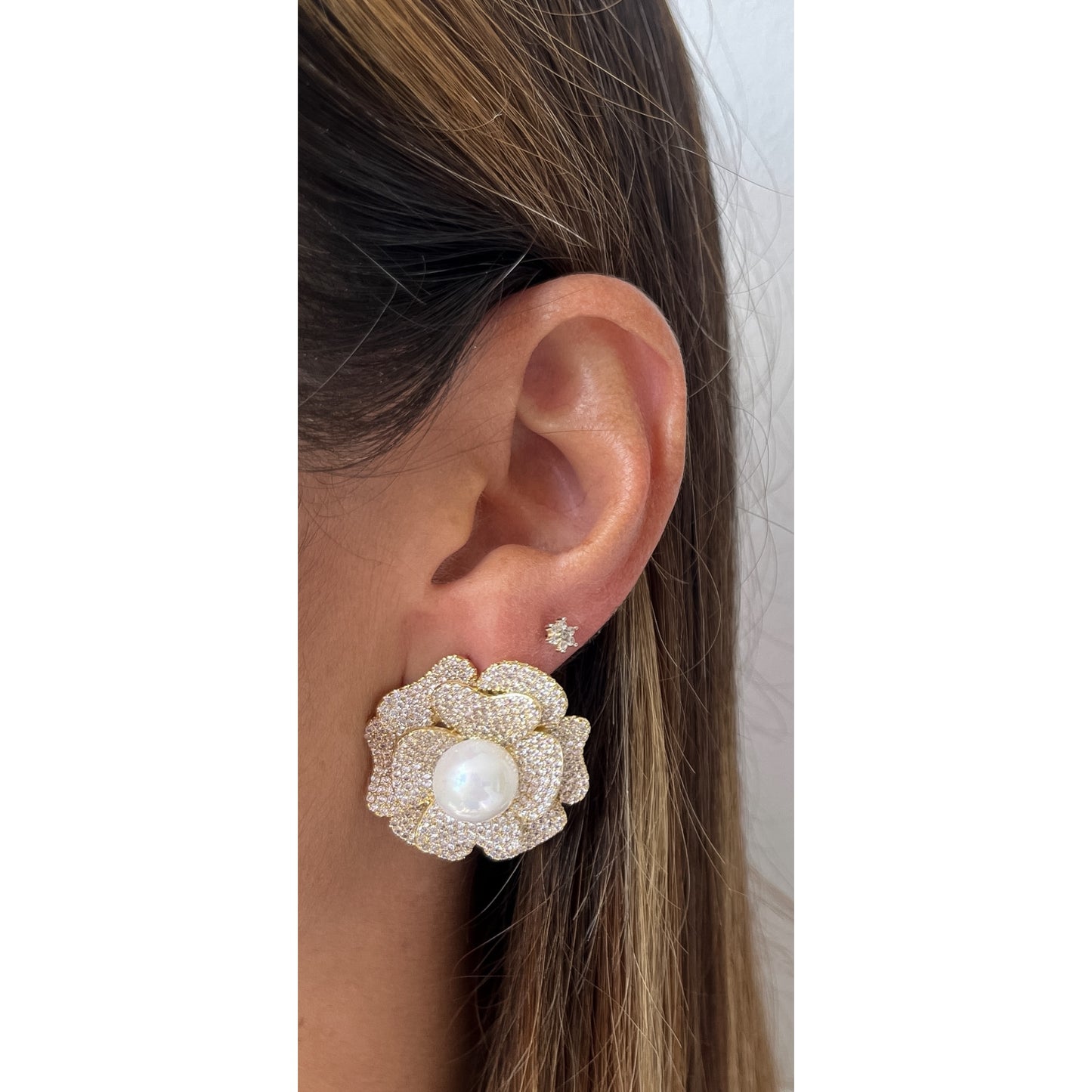 Aretes TENKI Dorado