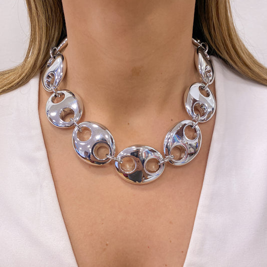 Collar RIOZA Plateado