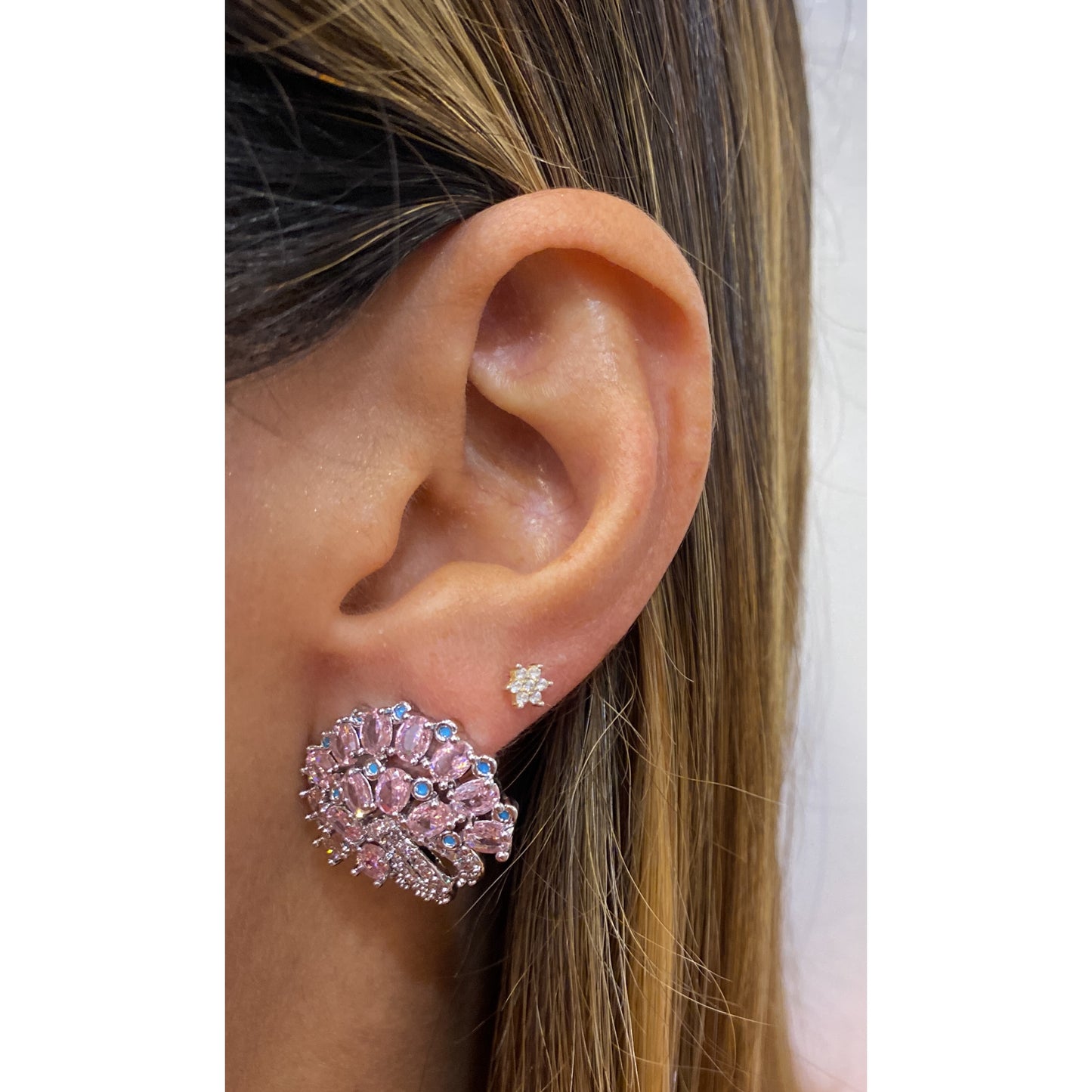 Aretes AVADI Rosado