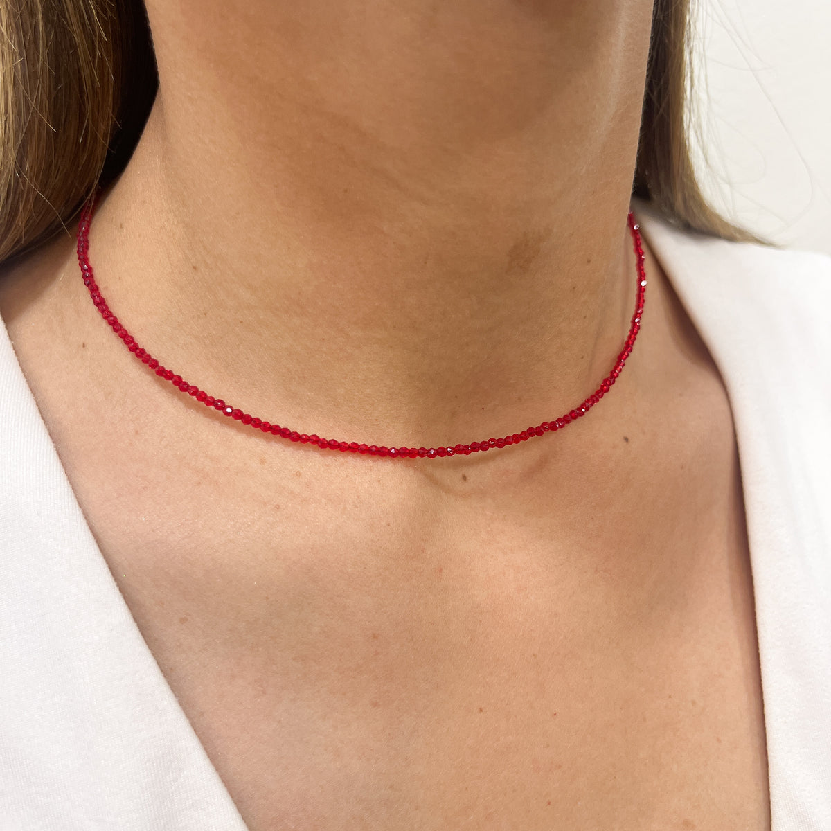 Collar ABULU Rojo