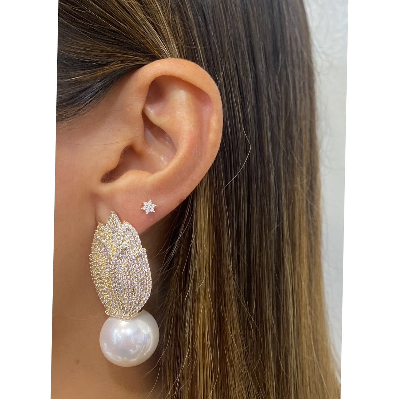Aretes GRAVU Dorados