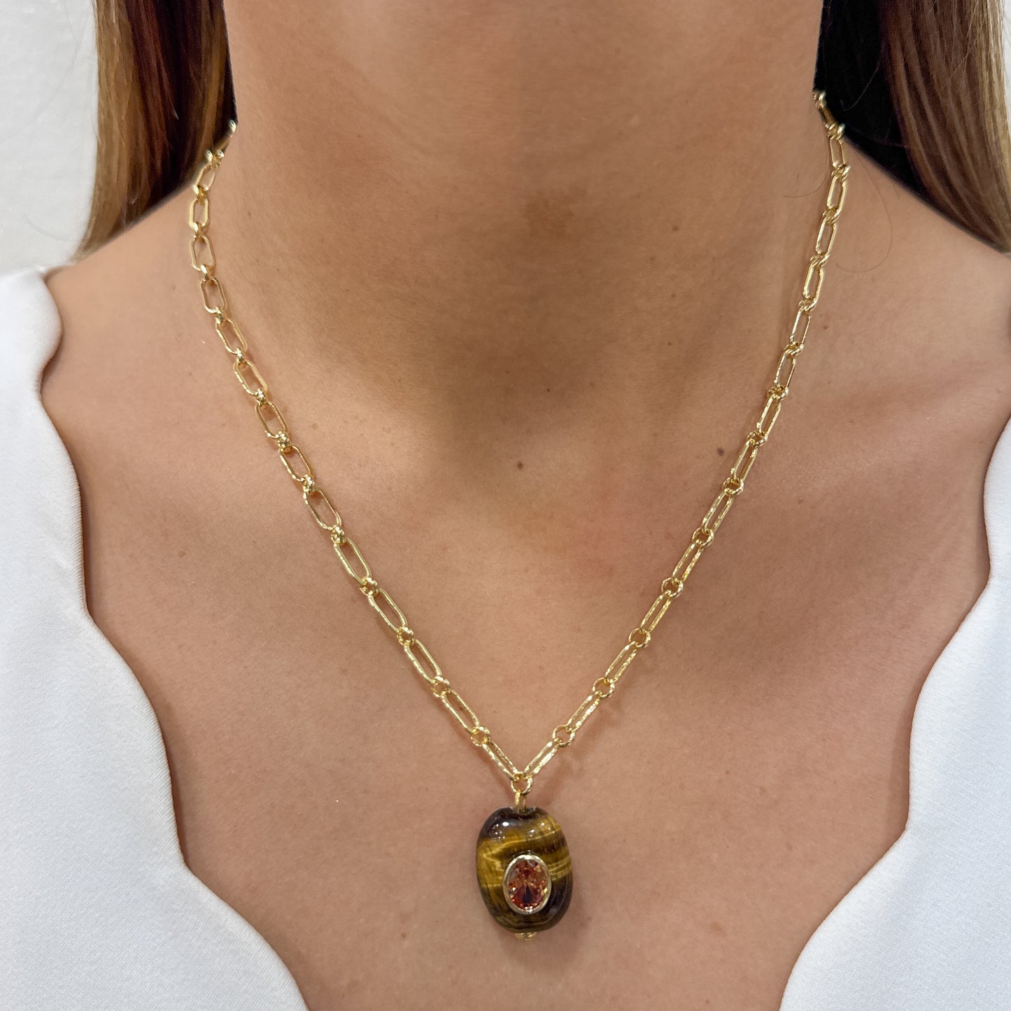 Collar UVOL Ojo de Tigre