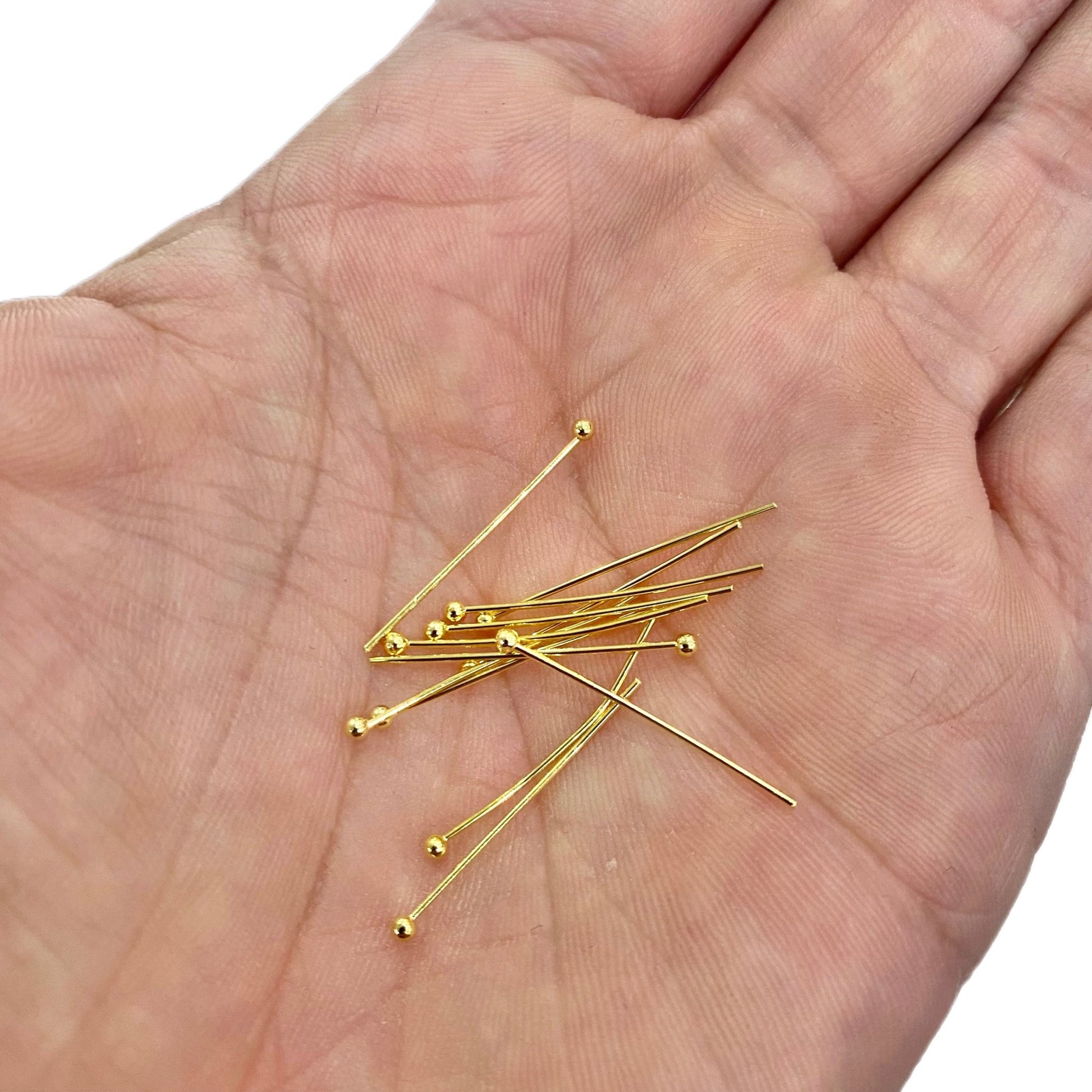 Alfiler de Base Redonda 2.5 cms en Goldfilled - OparinaAlfiler de Base Redonda 2.5 cms en GoldfilledOparinaOparinaDocena