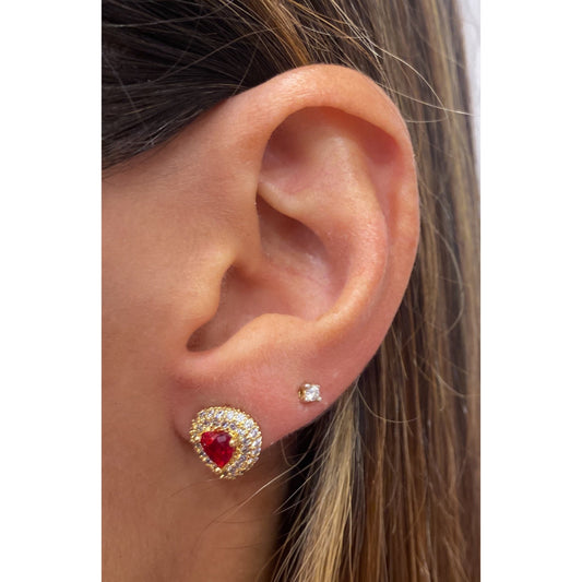 Arete NURO Rojo - OparinaArete NURO RojoAretesOparinaOparina
