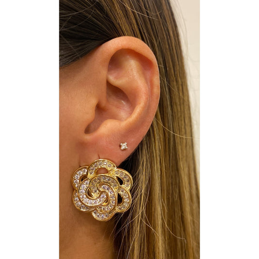 Aretes AGIN Dorado - OparinaAretes AGIN DoradoAretesOparinaOparina