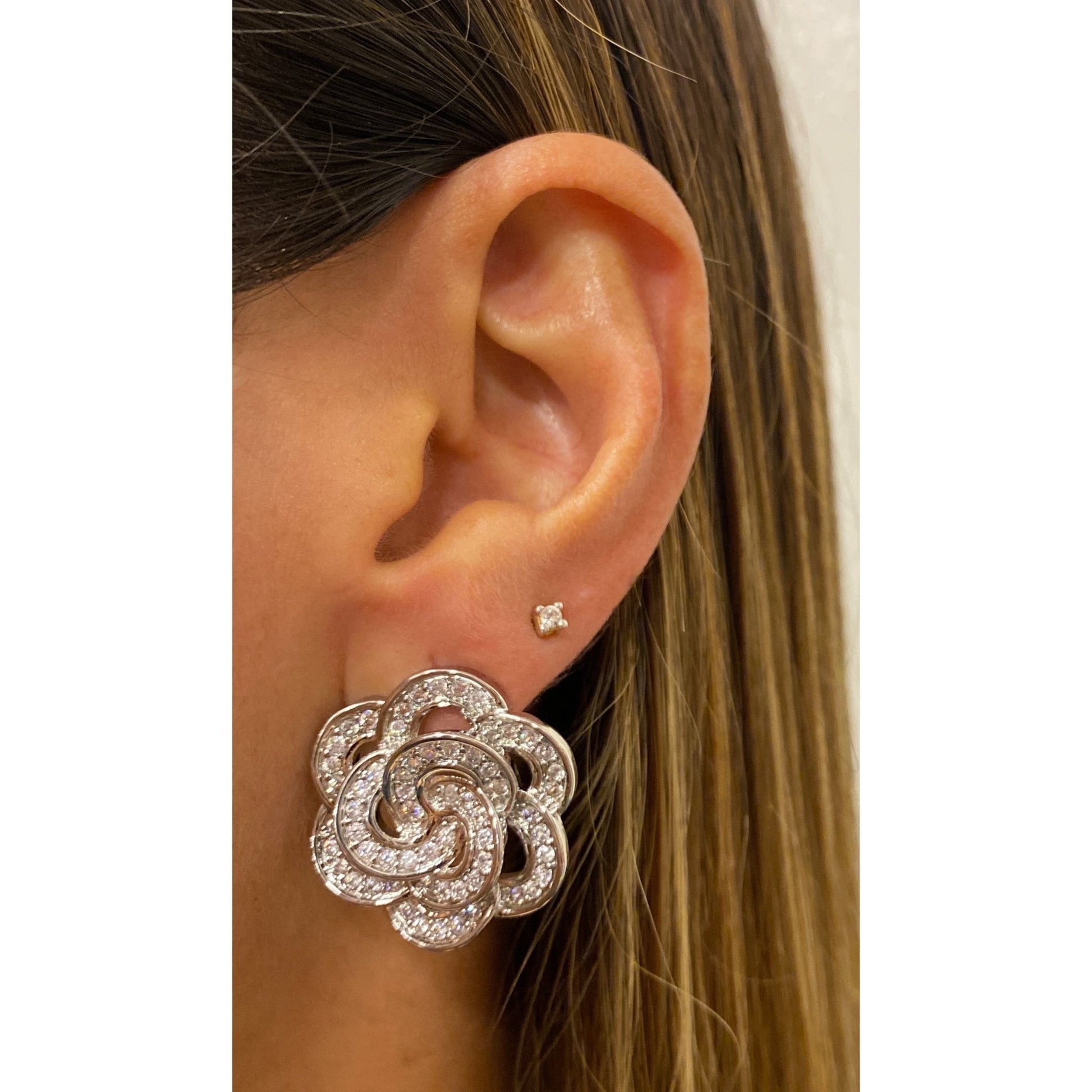Aretes AGIN Plateado - OparinaAretes AGIN PlateadoAretesOparinaOparina