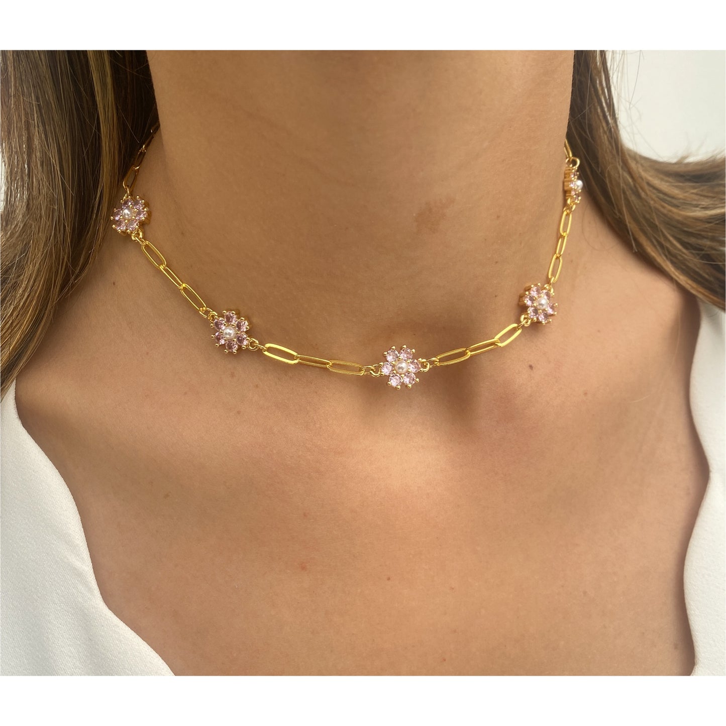 Collar DURYKO Rosado