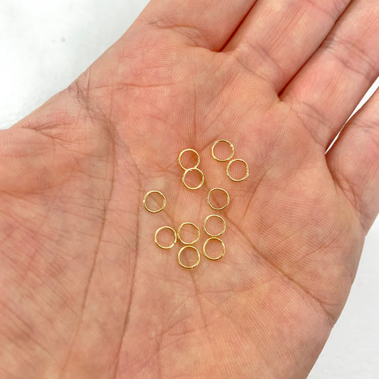 Argolla Abierta 5mm Goldfilled Angosta