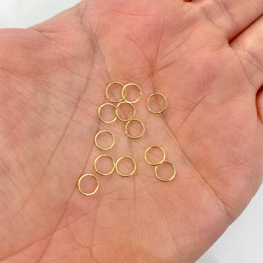 Argolla Abierta 6mm Goldfilled Angosta