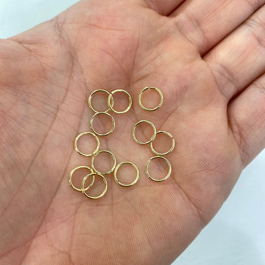 Argolla Abierta 8mm Goldfilled